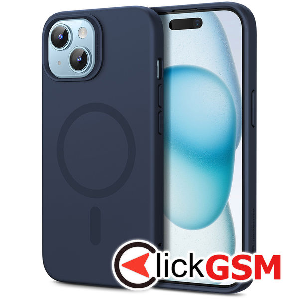 ESR - Cloud Soft HaloLock - iPhone 15 Plus - Dark Blue