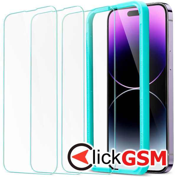 ESR - Tempered Glass (3 pack) - iPhone 14 Pro Max - Clear
