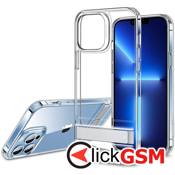 ESR - Air Shield Boost Kickstand - iPhone 13 Pro - Clear