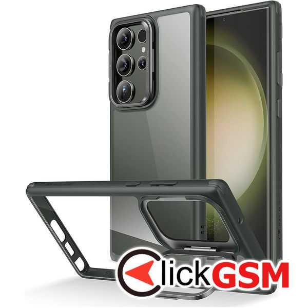ESR - Classic Kickstand - Samsung Galaxy S23 Ultra - Clear Green