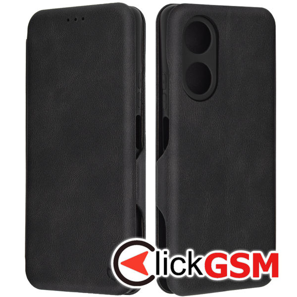 Techsuit - Safe Wallet Plus - Oppo A58 4G - Black