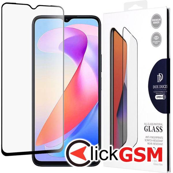 Dux Ducis - Tempered Glass - Honor X6a - Black