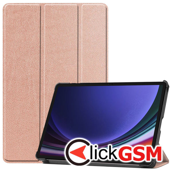 Techsuit - FoldPro - Samsung Galaxy Tab S9 / S9 FE - Rose Gold