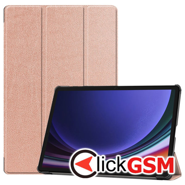 Techsuit - FoldPro - Samsung Galaxy Tab S9 Plus / S9 FE Plus - Rose Gold