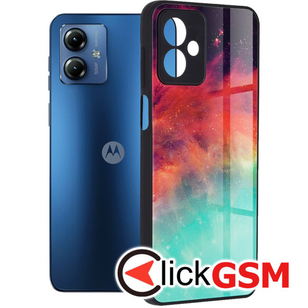 Techsuit - Glaze Series - Motorola Moto G14 - Fiery Ocean