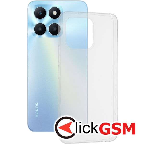 Husa de protectie Techsuit Clear Silicone pentru Honor X6A - Transparent