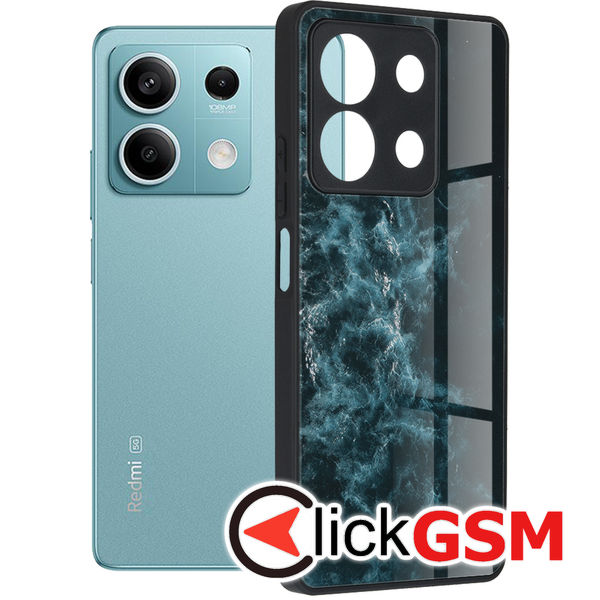 Techsuit - Glaze Series - Xiaomi Redmi Note 13 5G - Blue Nebula