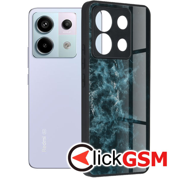 Techsuit - Glaze Series - Xiaomi Redmi Note 13 Pro 5G / Poco X6 - Blue Nebula