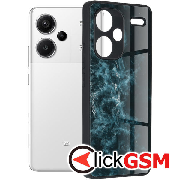 Techsuit - Glaze Series - Xiaomi Redmi Note 13 Pro+ 5G - Blue Nebula