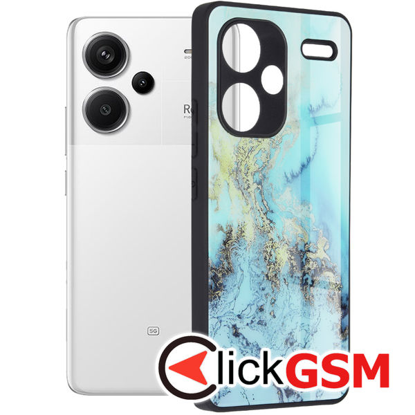 Techsuit - Glaze Series - Xiaomi Redmi Note 13 Pro+ 5G - Blue Ocean