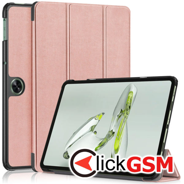 Techsuit - FoldPro - OnePlus Pad Go / Oppo Pad Air2 / Oppo Pad Neo - Rose Gold