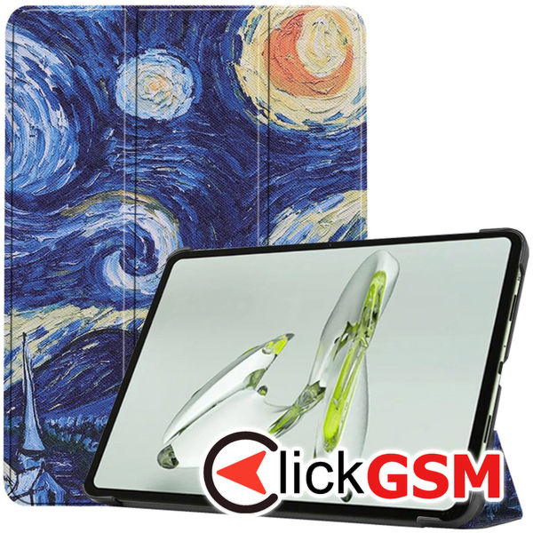 Techsuit - FoldPro - OnePlus Pad Go / Oppo Pad Air2 / Oppo Pad Neo - Starry Night