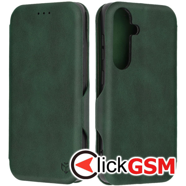 Husa pentru Samsung Galaxy S24 - Techsuit Safe Wallet Plus - Verde