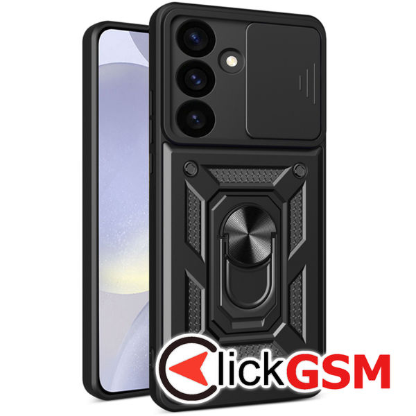 Husa de protectie Techsuit CamShield Series pentru Samsung Galaxy S24+ - Negru