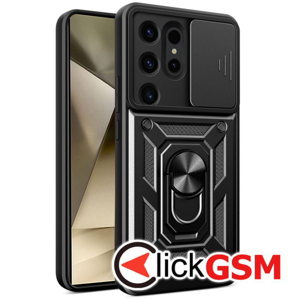 Husa de protectie Techsuit CamShield Series pentru Samsung Galaxy S24 Ultra - Negru