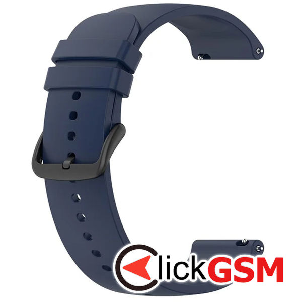 Techsuit - Watchband 22mm (W001) - Huawei Watch GT 2 (46mm)/GT 2 Pro/GT 3 Pro (46mm)/Ultimate, Xiaomi Watch S1 - Dark Blue