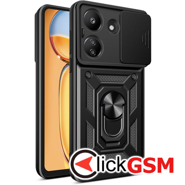 Techsuit - CamShield Series - Xiaomi Redmi 13C 4G / Poco C65 - Black