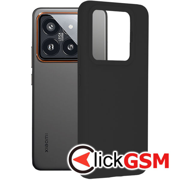 Techsuit - Soft Edge Silicone - Xiaomi 14 Pro - Black