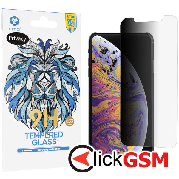 Lito - 2.5D Classic Glass - iPhone XS Max / 11 Pro Max - Privacy