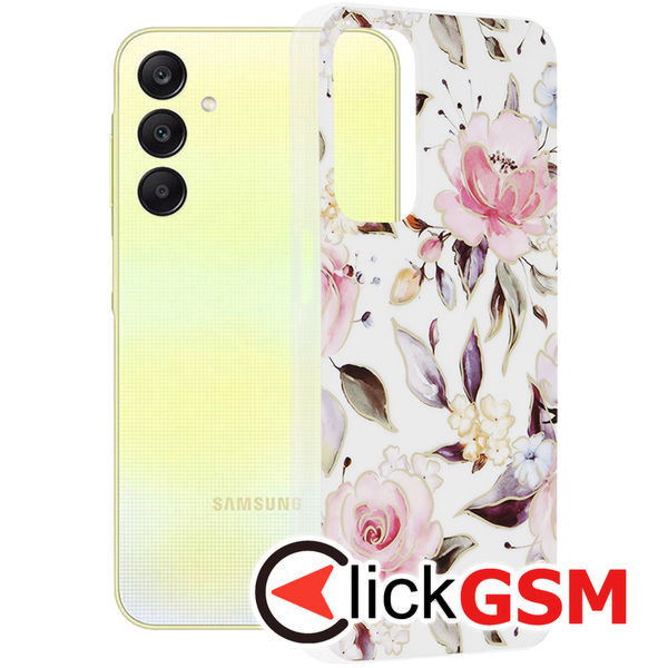 Techsuit - Marble Series - Samsung Galaxy A25 5G - Chloe White