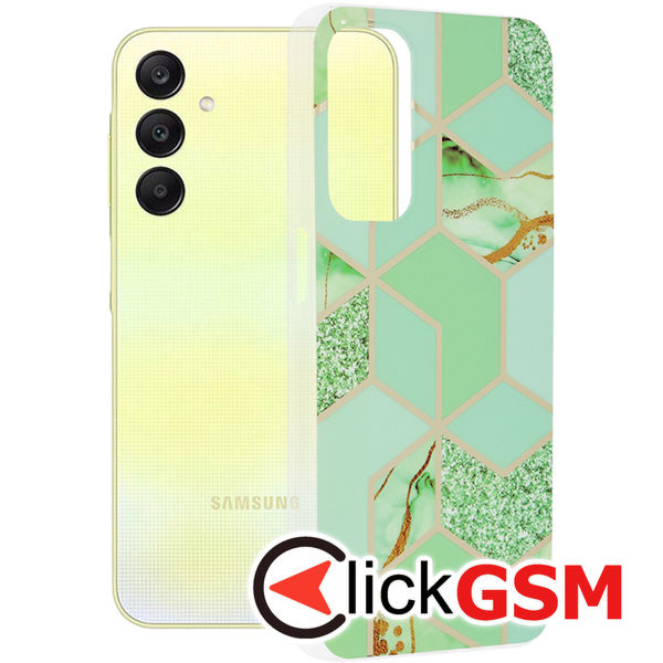 Techsuit - Marble Series - Samsung Galaxy A25 5G - Green Hex