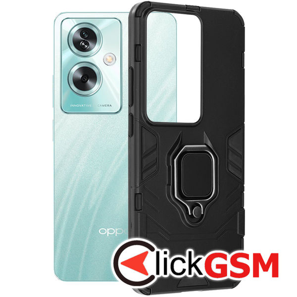 Techsuit - Silicone Shield - Oppo A79 5G / OnePlus Nord N30 SE - Black