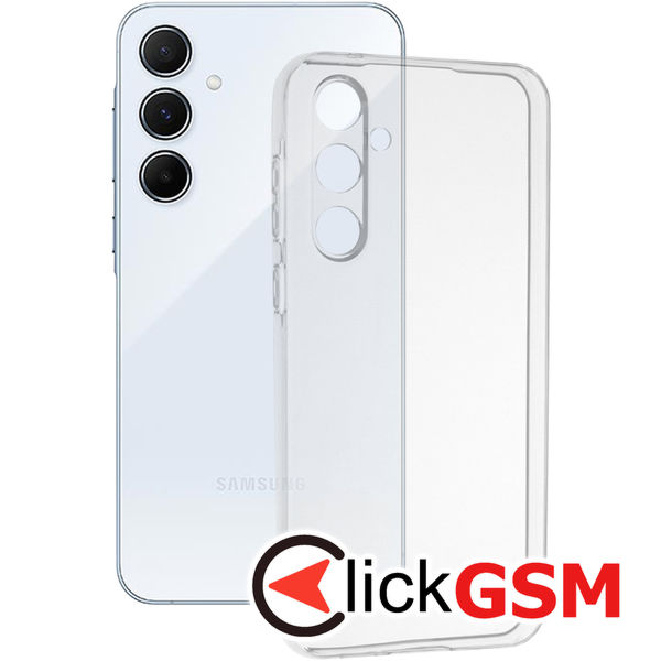 Techsuit - Clear Silicone - Samsung Galaxy A55 5G - Transparent