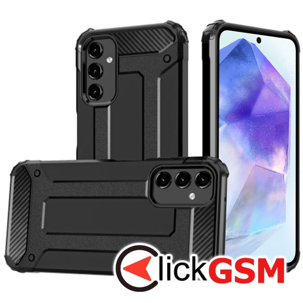 Techsuit - Hybrid Armor - Samsung Galaxy A55 5G - Black