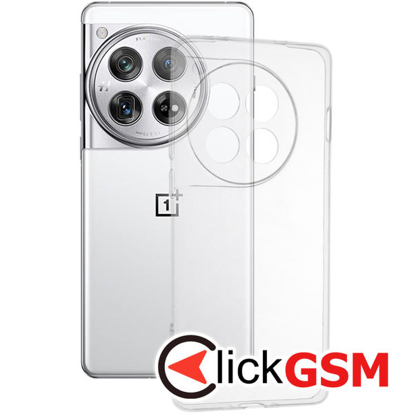 Techsuit - Clear Silicone - OnePlus 12 - Transparent