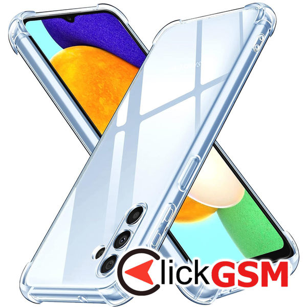 Techsuit - Shockproof Clear Silicone - Samsung Galaxy A13 5G / A04S - Clear