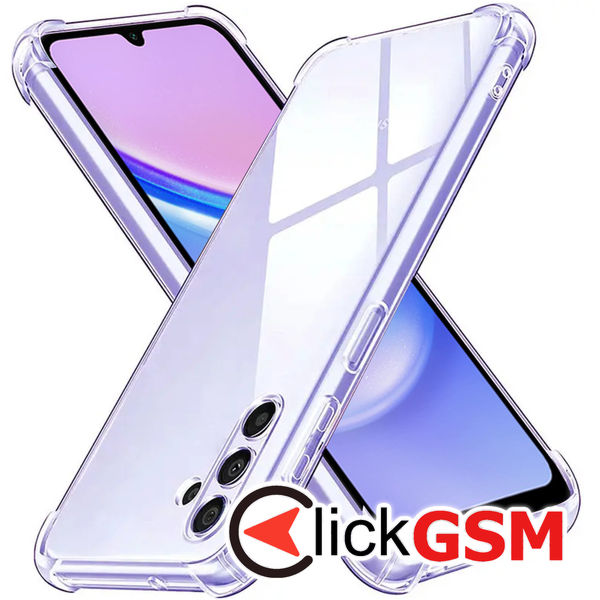 Techsuit - Shockproof Clear Silicone - Samsung Galaxy A15 4G / A15 5G - Clear