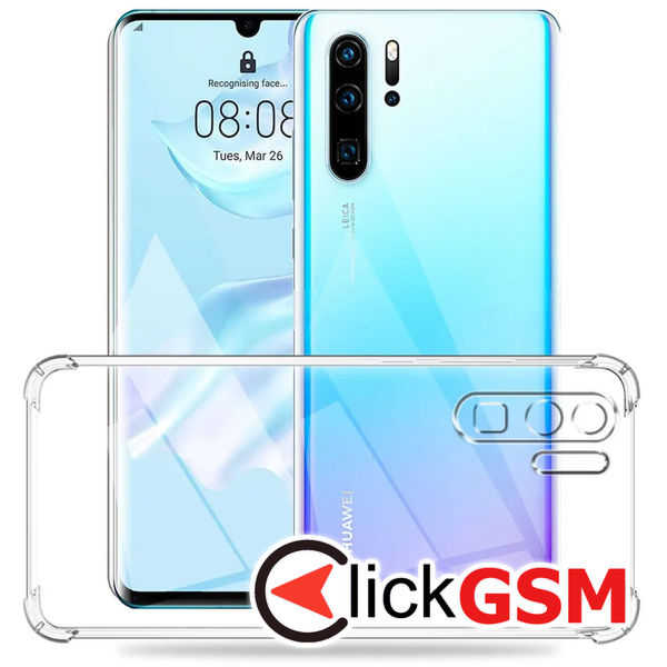Techsuit - Shockproof Clear Silicone - Huawei P30 Pro / P30 Pro New Edition - Clear