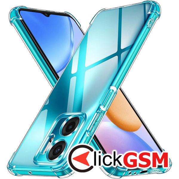 Techsuit - Shockproof Clear Silicone - Xiaomi Redmi 10 5G - Clear