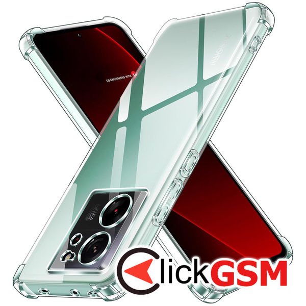 Techsuit - Shockproof Clear Silicone - Xiaomi 13T / 13T Pro - Clear