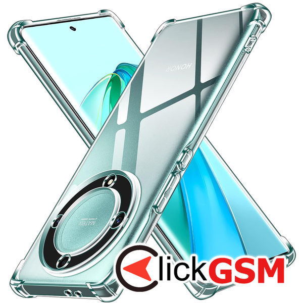 Techsuit - Shockproof Clear Silicone - Honor Magic5 Lite - Clear