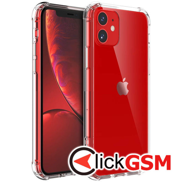 Techsuit - Shockproof Clear Silicone - iPhone 11 - Clear