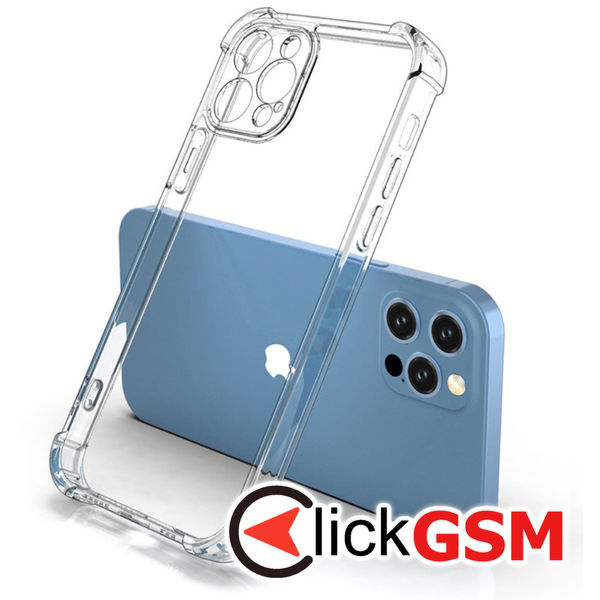 Techsuit - Shockproof Clear Silicone - iPhone 11 Pro Max - Clear