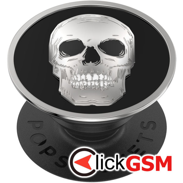 PopSockets - PopGrip - Enamel Cranium