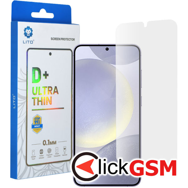 Lito - 2.5D Classic Glass Ultra Thin - Samsung Galaxy S24+ - Clear
