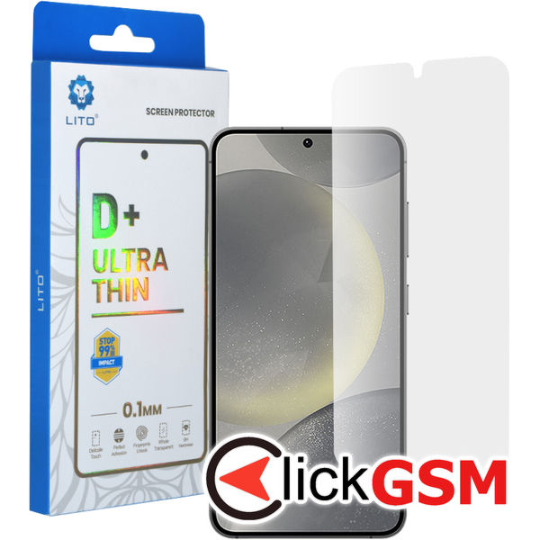 Lito - 2.5D Classic Glass Ultra Thin - Samsung Galaxy S24 - Clear