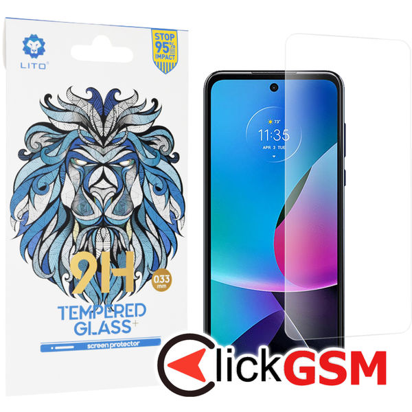 Lito - 2.5D Classic Glass - Motorola Moto G Play (2023) - Clear