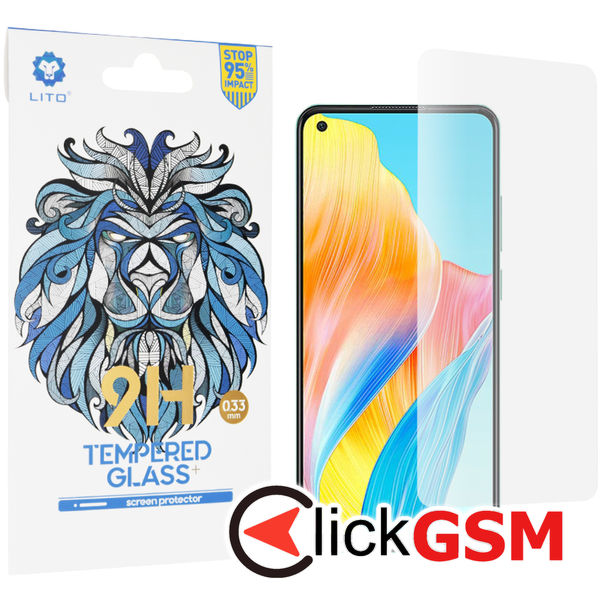 Lito - 2.5D Classic Glass - Oppo A78 4G - Clear