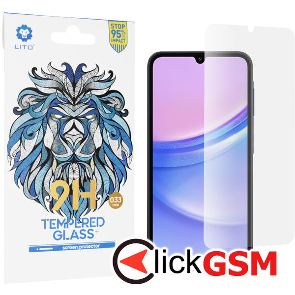 Lito - 2.5D Classic Glass - Samsung Galaxy A15 4G / A15 5G / M15 - Clear