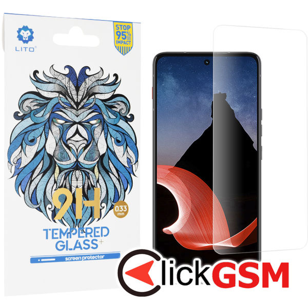 Lito - 2.5D Classic Glass - Motorola ThinkPhone - Clear