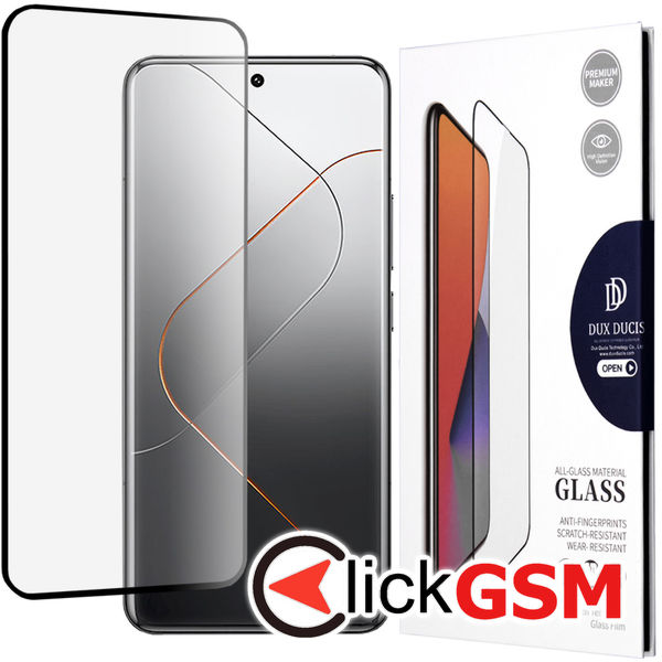 Dux Ducis - Tempered Glass - Xiaomi 14 Pro - Black