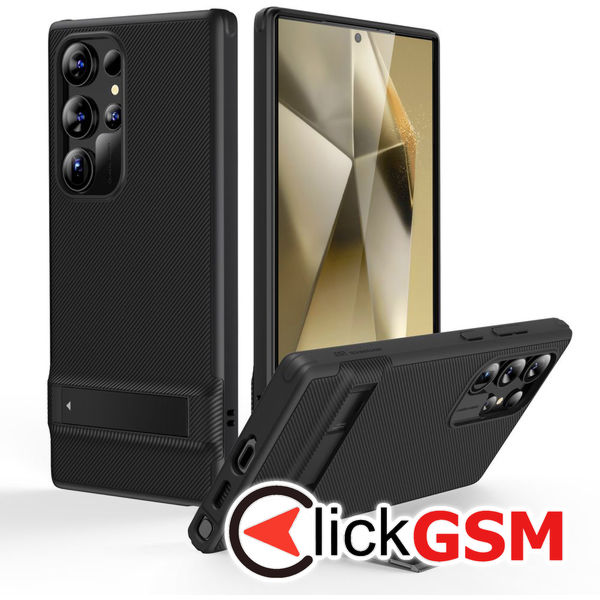 ESR - Air Shield Boost Kickstand - Samsung Galaxy S24 Ultra - Black