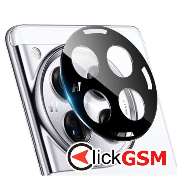 Techsuit - Full Camera Glass - OnePlus 12 - Black