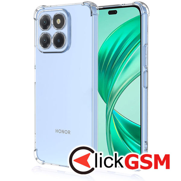 Techsuit - Shockproof Clear Silicone - Honor X8b - Clear