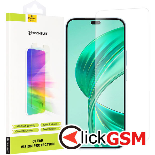 Techsuit - Clear Vision Glass - Honor X8b - Transparent