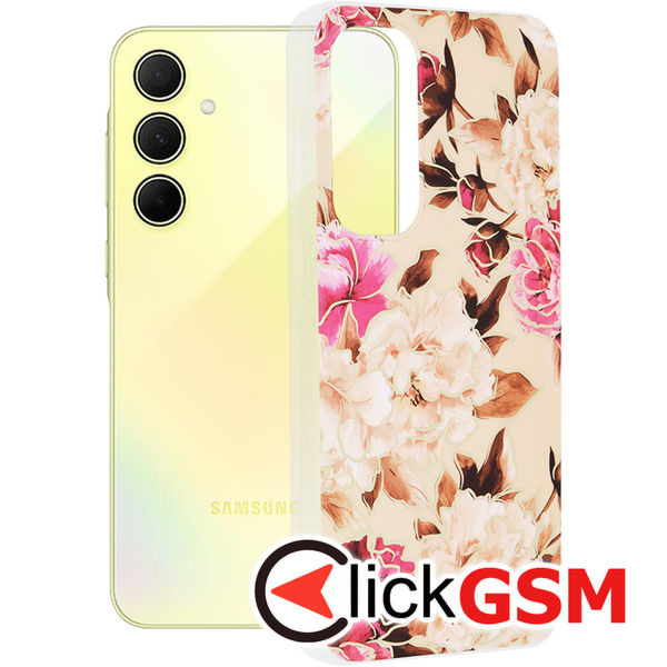 Techsuit - Marble Series - Samsung Galaxy A35 5G - Mary Berry Nude